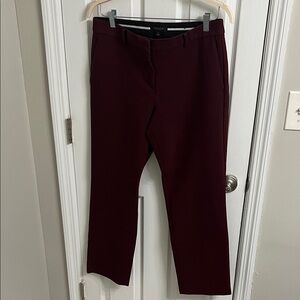 Maroon Pants Size 10 Curvy Fit Ann Taylor!